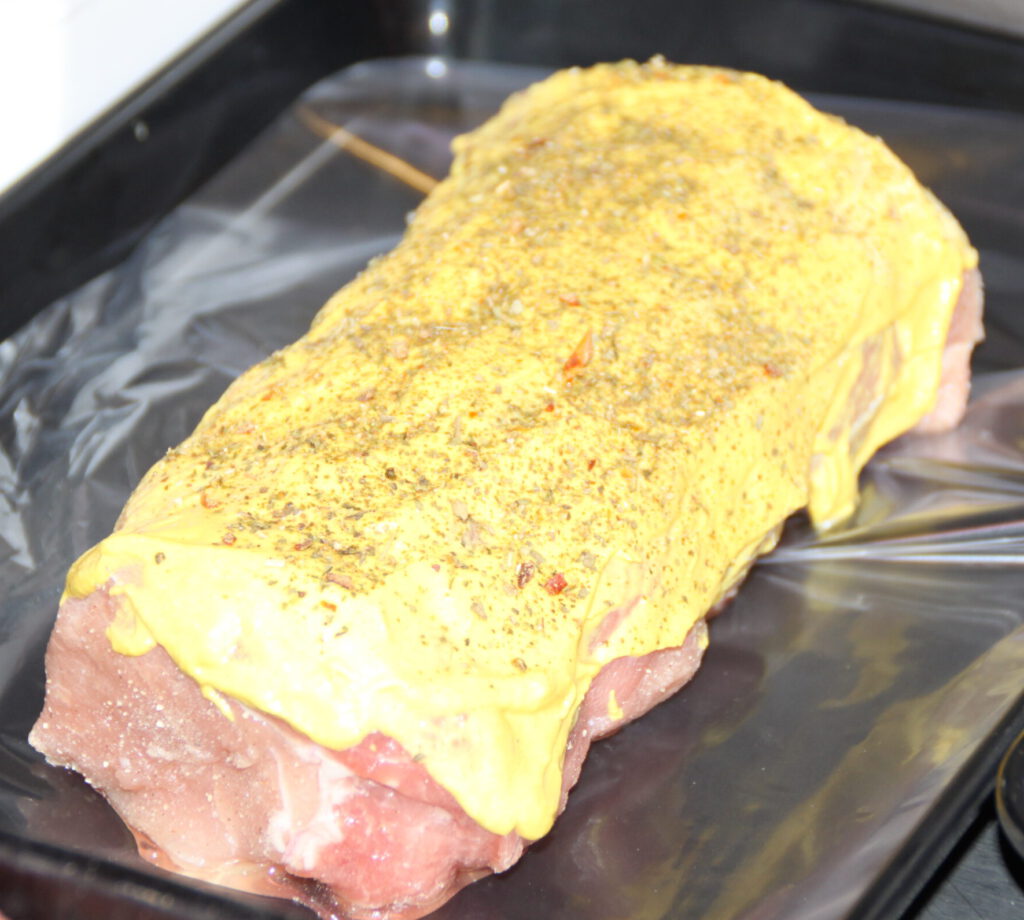 Kräutersenfbraten